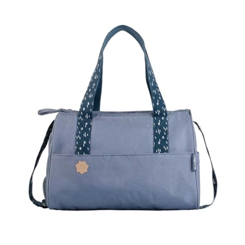 Badabulle Wickeltasche Pocketstyle Blau - Kinderwagentasche inklusive Wickelzubehör