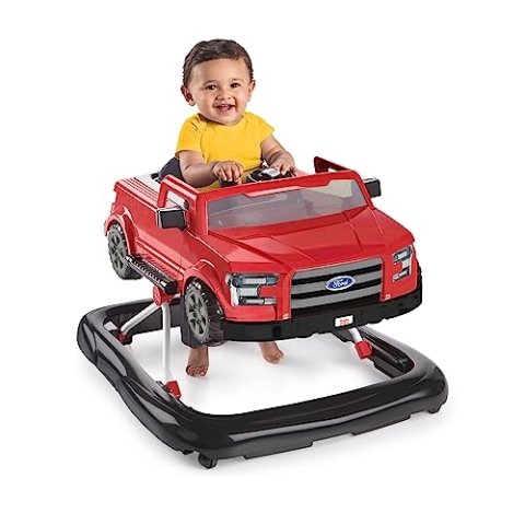 Bright Starts, Ways to Play Walker - Ford F-150, Schnell rot, 4-in-1 Walker, Ab 6 Monaten +