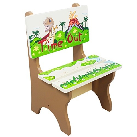 Fantasy Fields Dinosaur Kingdom Kids Holz-Time-Out-Stuhl Kinderzimmer TD-0078A