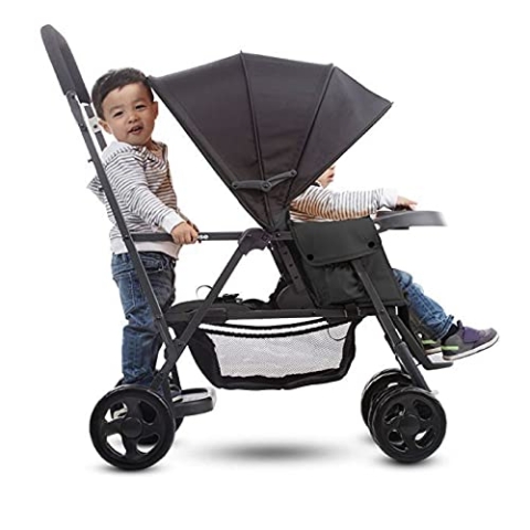 Joovy 8147 Caboose Tandem Kinderwagen, schwarz