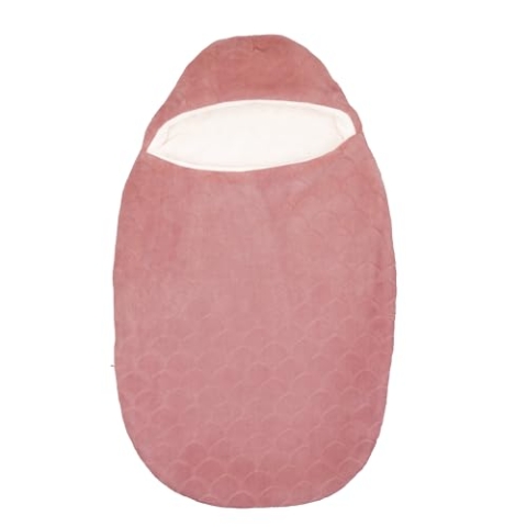 Nattou Footmuff LAPIDOU, 75 cm, Lapidou Wavy Old Pink