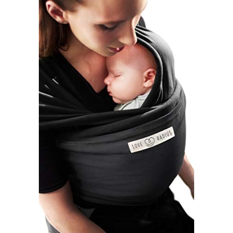 Love Radius "L'Original JPMBB" Tragetuch schwarz anthrazit