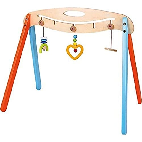 small foot Spielbogen, Babyspielzeug, aus Holz, inkl. Schiebespiel, ab 2 Monaten. Art-Nr. 4757