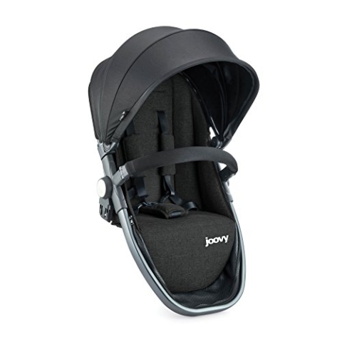 Joovy 9077 Qool Second Seat - Black Melange, Schwarz