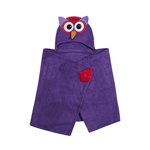 Zoocchini Badetuch Kinder Motiv Olive die Eule