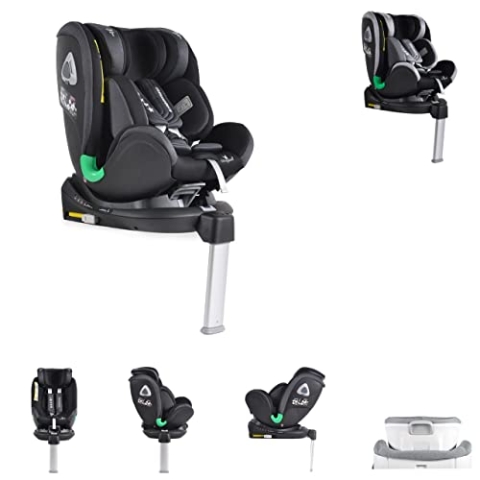 Cangaroo, Commodore ISOFIX Kindersitz, Gruppe 0+/1 (0-18 kg), EU R129 I-size, Schwarz
