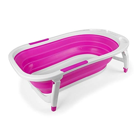 Faltbare Babywanne - rosa