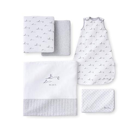 Silver Cross Unisex Jersey New Baby Pack, grau/weiß, 2 kg