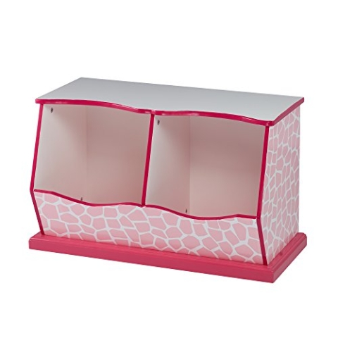 Teamson Kids Fantasy Fields Children Rosa Holz Spielzeugkiste mit Schubladen TD-12474P