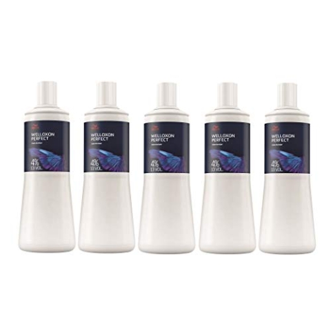 5er Welloxon Perfect 4% Wella Professionals Oxidant H2O2 für Koleston und Color Touch 1000 ml