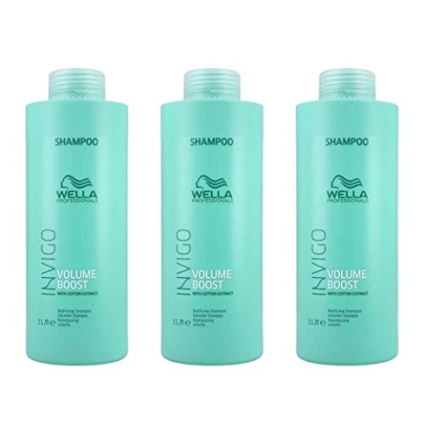 3 er Pack Invigo Volume Boost Bodifying Shampoo 1000 ml