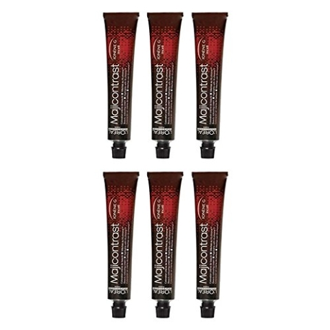 Loreal 6 er Pack Loreal Majicontrast Kupfer 50 ml