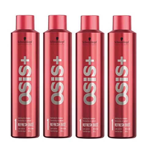 4er Schwarzkopf Professional Osis+ Refresh Dust 300 ml