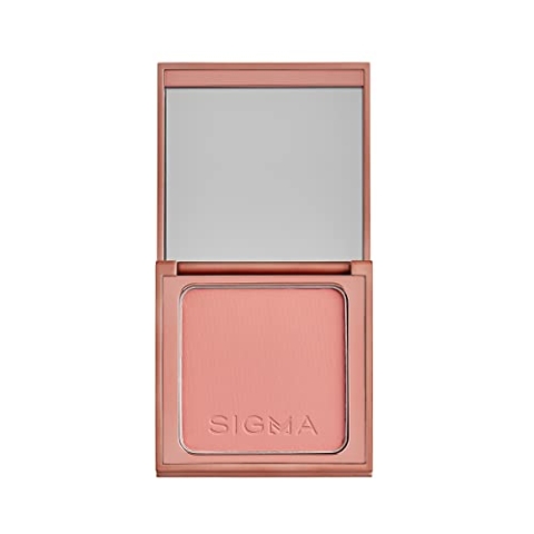 Sigma Beauty Warmes Pink-Koralle Matt Blush Palette – Lang anhaltendes Blush Pressed Powder – Glutenfrei, Tierversuchsfrei, Vegane Make-up-Palette – Sunset Kiss