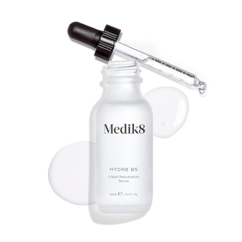 Medik8 Hydr8 B5 - Flüssiges Rehydrations-Serum mit Hyaluronsäure - Regeneriert, glättet und polstert die Haut auf - Ideal für normale bis empfindliche Haut - 30ml