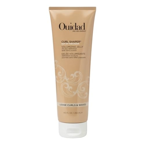 Ouidad Curl Shaper Out of Thin (H) air Volumizing Jelly, fördert die Lockenbildung mit weichem Halt, angereichert mit Aloe und Styling-Polymeren, für feines bis mittleres Haar, 250 ml