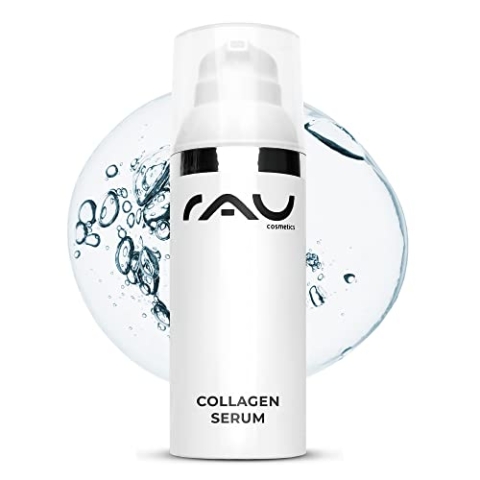 RAU Cosmetics Collagen Serum 50 ml - Anti-Aging Serum mit Hyaluronsäure und Trylagen™ gegen Falten - Beauty Kollagen Gesichtsserum für Reife und Regenerationsbedürftige Haut - Falten Frei Konzentrat