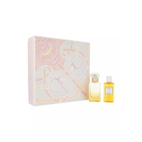 Hermes Un Jardin A Cythere 2-teiliges Set für Damen, Eau de Toilette, Spray Body Shower Gel 1,53 Fl Oz