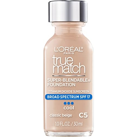L'Oreal True Match Super Blendable Foundation C5 Classic Beige SPF 17 30ml
