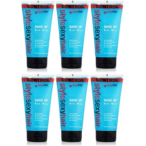 Sexy Hair 6 er Pack Sexy Hair Hard Up Gel 150 ml