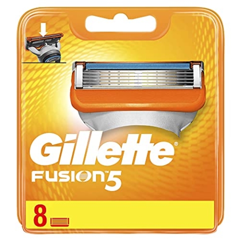 Auslaufmodell Gillette Fusion5 Rasierklingen Power für Herren, 8 Stück