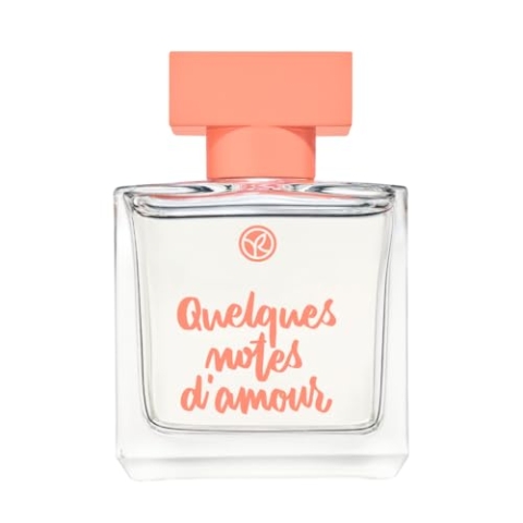 Yves Rocher QUELQUES NOTES D'AMOUR Eau de Parfum, mit Rose & Hölzern, Geschenk-Idee, 1 x Zerstäuber 50 ml