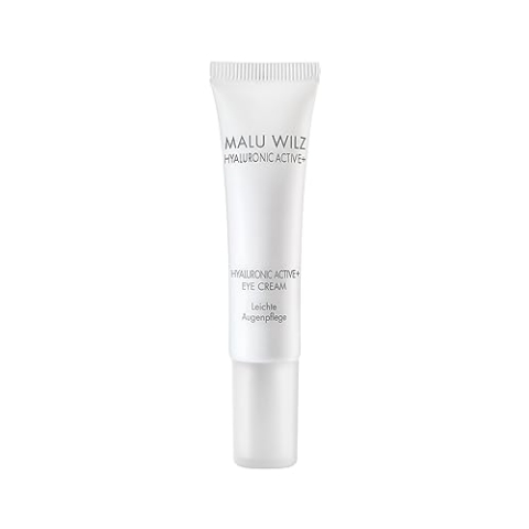 Malu Wilz Hyaluronic Active + Eye Cream 15 ml I Erfrischende Skincare Augenpflege-Serum mit Hyaluron-Wirkstoff-Formel mit Dual-Effekt I Booster