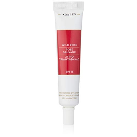 Korres Wild Rose Augencreme für alle Hauttypen, 1er Pack (1 x 15 ml)