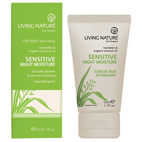 Living Nature Sensitive Skin Sensitive Night Moisture 50 ml
