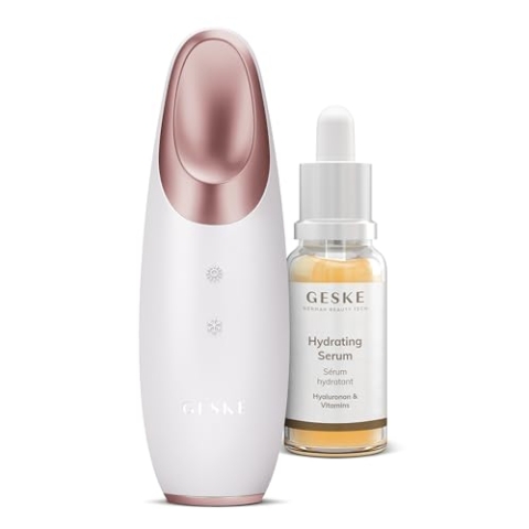 GESKE | SmartAppGuided™ Warm & Cool Eye Energizer | 6 in 1 + GESKE Hydrating Serum | Set mit passender Kosmetik-Zugabe | Beauty-Bundle
