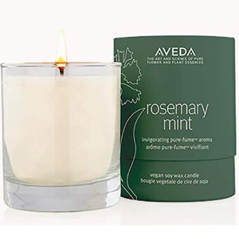 AVEDA Rosemary Mint Vegan Soy Wax Candle, 7.8oz/230 g