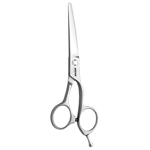 JAGUAR Haarschere XENOX 6.0" | Friseurschere im Offset-Design | teil-satiniert | Made in Germany