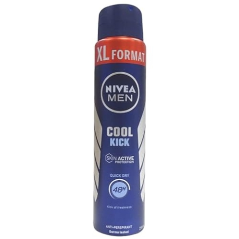 6er Pack - NIVEA Men Deospray "COOL KICK" - 250ml