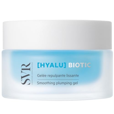 SVR - [HYALU] Biotic – regenerierendes Gel – 48h Feuchtigkeit & Glanz – dehydrierte, empfindliche, faltige Haut – Probiotika, Hyaluronsäure, Vitamin C – 50 ml