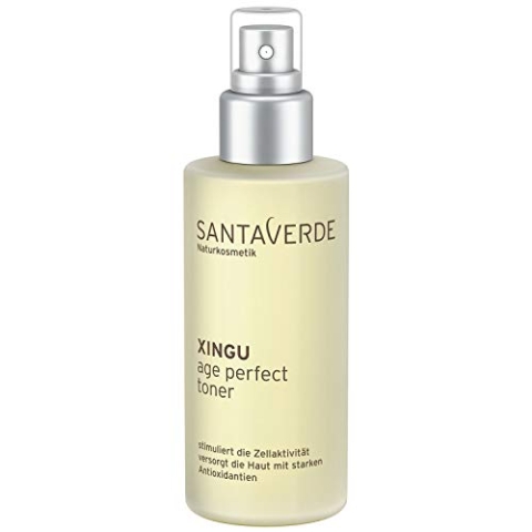 Santaverde/XINGU age perfect toner/Anti-Aging Gesichtswasser/Gesichtstonikum/regenerierend & vitalisierend/feuchtigkeitsspendend & glättend/für anspruchsvolle & strapazierte Haut / 100ml