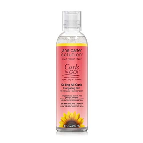 Jane Carter Curls To Go Coiling All Curls Elongating Gel 8oz