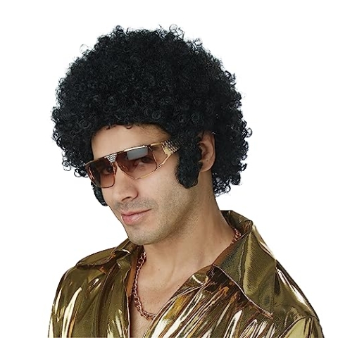 KULTFAKTOR GmbH Super Afro mit Koteletten M (40/42)