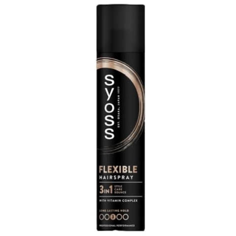 6er Pack - Syoss Haarspray Hold 3 - Flexible - 300ml