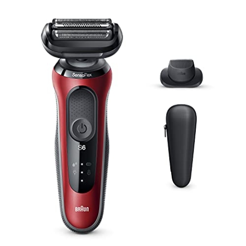 Braun Series 6 60-R1200s Rasierapparat, Rot