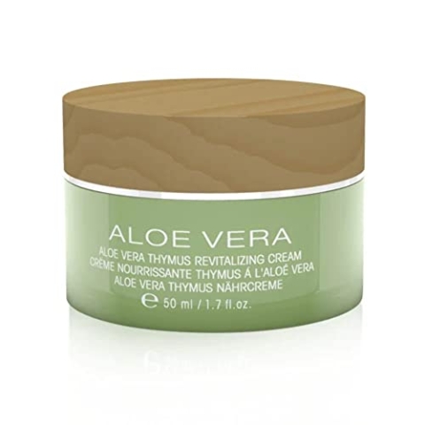 Aloe Vera Thymus Nährcreme 50ml; être belle Cosmetics; reichhaltige Pflege für sehr trockene Haut; Schuppenflechte, Neurodermitis; Ekzemen