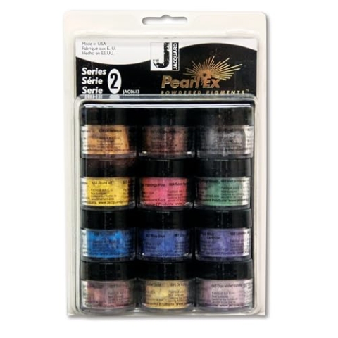 Jacquard Pearl Ex Pigment Series II 12 Color Set