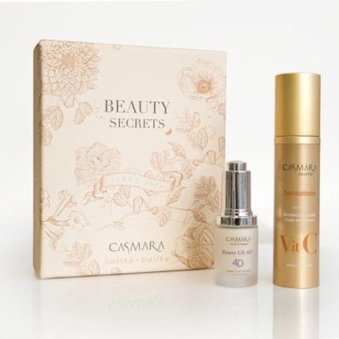 Beauty Secret Box – Packung mit Hydro- und Powerlift-Pack 4D. CASMARA