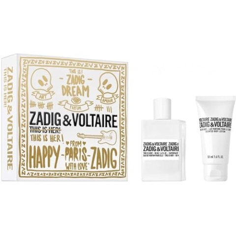 Zadig & Voltaire This is her Eau de Parfum edp 50ml + Body Lotion 50ml
