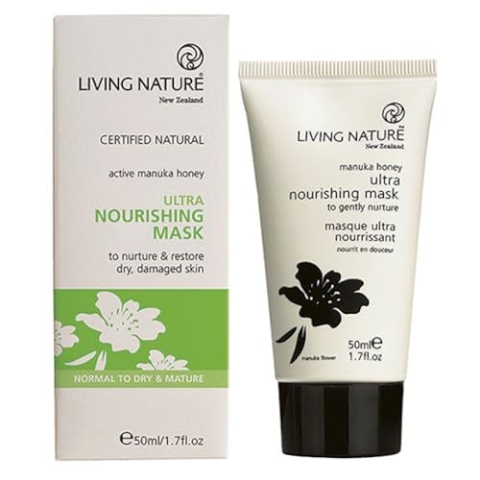 Living Nature certified natural Ultra Nourishing Mask 50 ml