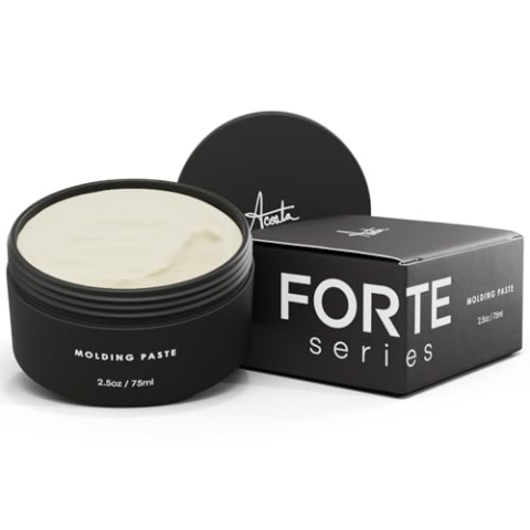 Alex Costa Formpaste von Forte Series. Haarpaste mit geringem Glanz für Männer. Leichter Haartexturierer. Verleiht Volumen und Definition. Mittelflexibel (75 ml)