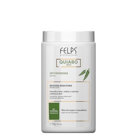Okra XBTX Behandlung Capilar em Massa Óleo de Argan und Macadâmia, 1 kg Felps Professionnel