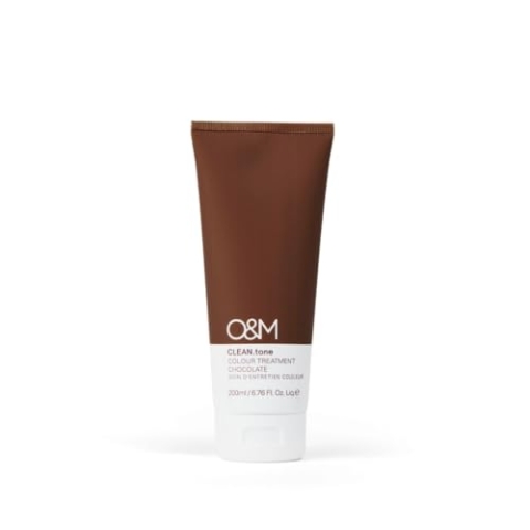 O&M CLEAN.tone Chocolate (200ml) – Farbauffrischende Haarkur für braunes bis dunkelblondes Haar – Pflegt & tönt – Ohne Sulfate & Silikone – PETA-zertifiziert, vegan, Made in Australia