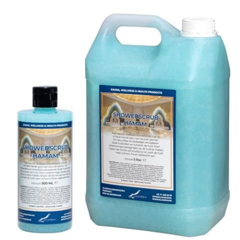 Showerscrub Hamam 5 Liter + 500 ml Transparent