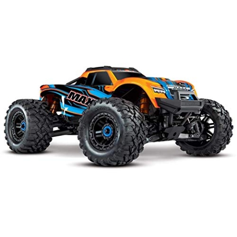 Traxxas Maxx TSM SR Orange Brushless RC Modellauto Elektro Monstertruck Allradantrieb (4WD) RTR 2,4 GHz