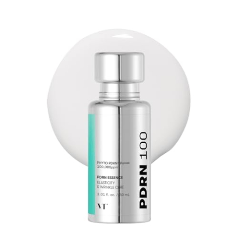 VT COSMETICS PDRN 100 Essence, pflanzlich basiert, PDRN Essence für natürliches Gesicht, 300 ml